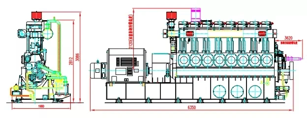 Good Price Low Maintenance Wood Chips Gas Biomass Power Generator in China