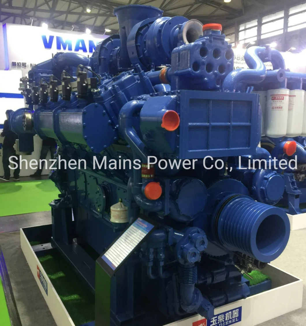 1200kw Natural Gas Generator China Yuchai Brand Gas Power Plant